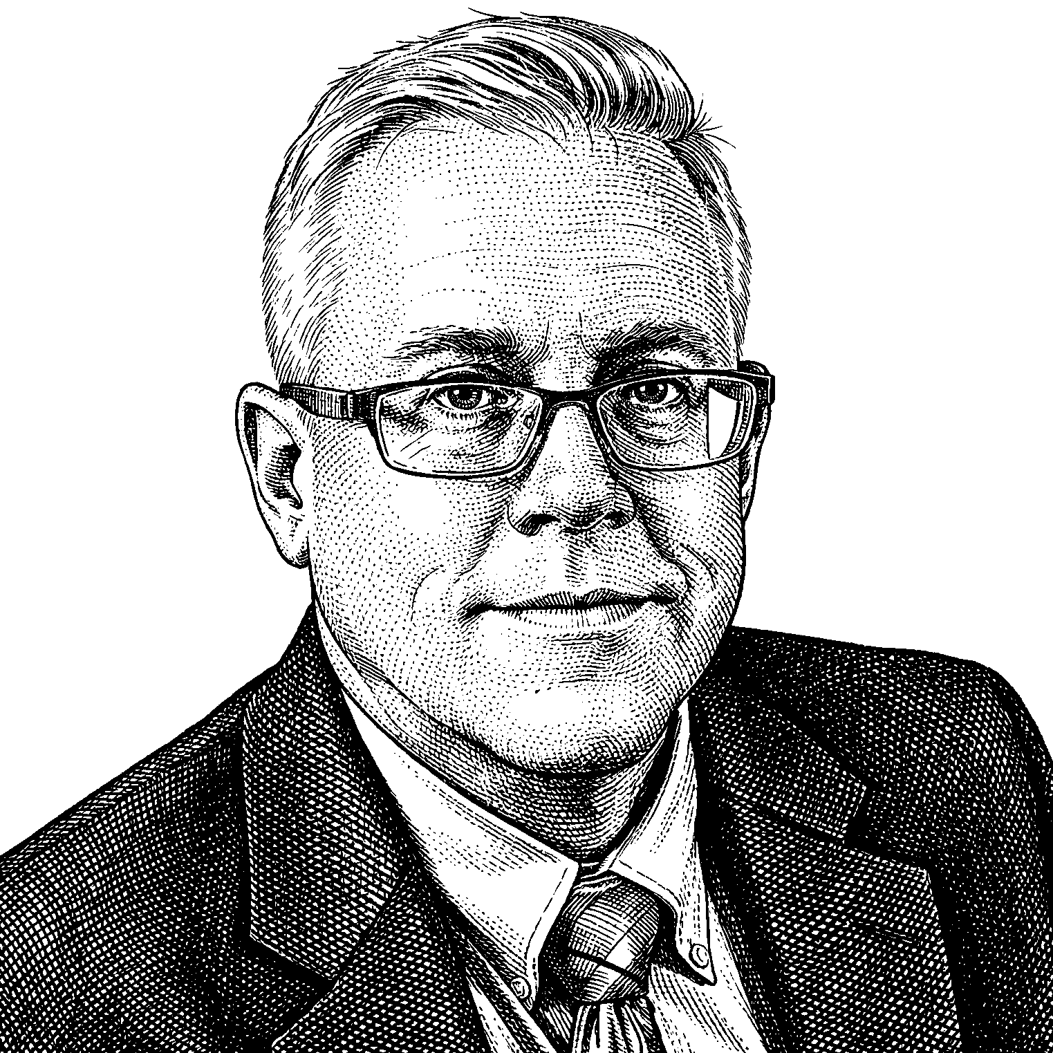 Portrait of James Hughes